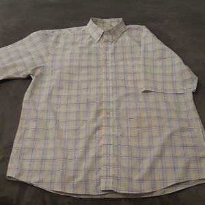 Jos. A. Banks mens short sleeve shirt